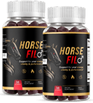 HorseFil two-bottle trial pack, 60-day supply of the daily supplement